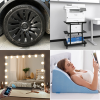 RAW Customer Returns Pallet -KAVANIC Tesla Model Y hubcaps, FENCHILIN Hollywood Mirror Makeup Mirror with Lighting, Vondior Airpot pump jugs, Solar Lanterns  & more ... -   23 Items - RRP €1538.25