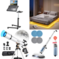 RAW Customer Returns Pallet - Tatkraft Joy - Laptop table, Telescope, Electric Floor Mop, Camping Chair Set & more ..    48 Items - RRP €2182.24