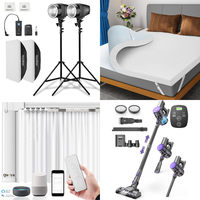 RAW Customer Returns Pallet - Godox Professional Studio Flash Set, Electric Curtain Track System, OLAYMEY Cordless Vacuum Cleaner & more ... -  62 Items - RRP €3155.2