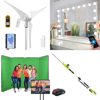 RAW Customer Returns Pallet - Pikasola Wind Turbine Generator , GSKAIWEN Portable Large Green Backdrop, Cordless hedge trimmer & more ...-   29 Items - RRP €1740.32