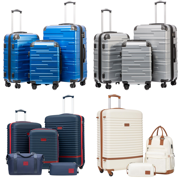 RAW Customer Returns Pallet - COOLIFE hard shell suitcases -  32 Items - RRP €3087.44