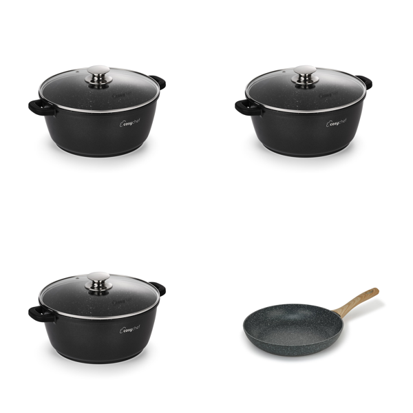 RAW Customer Returns Pallet - CosyChef Leia Cooking Pots & Pans - 29 Items - RRP €1531.31