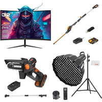 RAW Customer Returns Pallet - Curved Gaming Monitor, Photo Studio Lights, Cordless Lawn Trimmer - 45 Items - RRP €5510.38