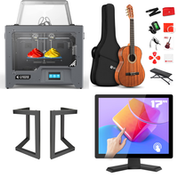 RAW Customer Returns Pallet - 3D Printer Creator Pro, Classical Guitar, Touch Screen Monitor, Photo Studio Set - 46 Items - RRP €3133.56