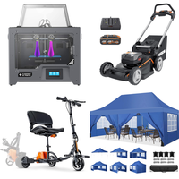 RAW Customer Returns Pallet - 3D Printer, gazebo, Desks & Scooter -  8 Items - RRP €2609.19