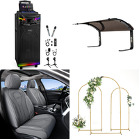 RAW Customer Returns Pallet - Professional Karaoke, Car Seat Covers, Robotic Lawnmower Garage, Balloon Arch, Wall Lights - 17 Items - RRP €1225.71