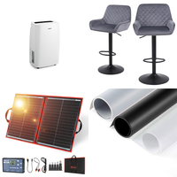 RAW Customer Returns Pallet - Curtains, Solar panels & Chairs - 131 Items - RRP €3608.04