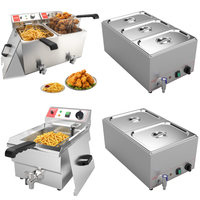 RAW Customer Returns Pallet - Valgus -  Electric Deep Fryers, Food Warmers Electric & more ... - 11 Items - RRP €1460.59