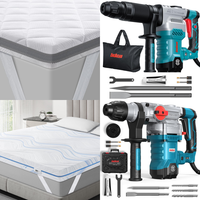 RAW Customer Returns Pallet - 	BedStory Toppers,  Hammer drills & more ... -  34 Items - RRP €2388.24