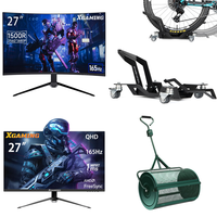 RAW Customer Returns Pallet - Curved Gaming Monitors, Bicycle Stand, Compost Spreader, Tarpaulin - 16 Items - RRP €1464.23