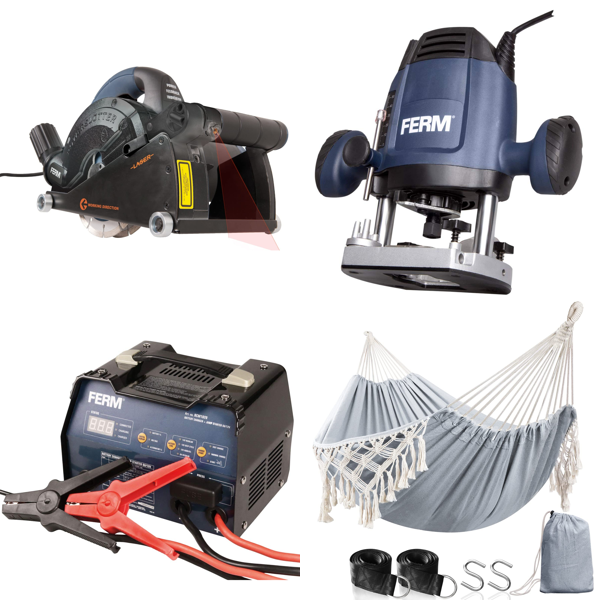 RAW Customer Returns Job Lot Pallet - DIY, Home, Outdoor & Electronic - 248 Items - RRP €6605.81