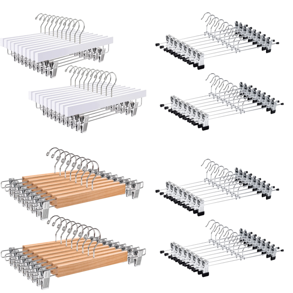 RAW Customer Returns Job Lot Pallet - Wooden & Metal Hangers - 95 Items - RRP €2827.05