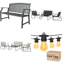 RAW Customer Returns Job Lot Pallet - Grand Patio Garden Furniture Sets, Outdoor String Lights, Keyboard Trays, Dining Chairs, Bedding - 37 Items - RRP €2569.04