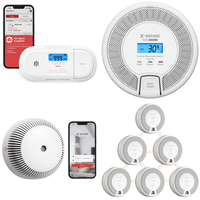 RAW Customer Returns Job Lot Pallet -  Smart Carbon Monoxide Detector & Smoke Detectors - 163 Items - RRP €5595.54