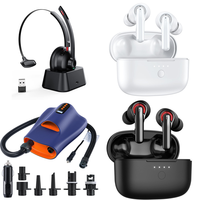 RAW Customer Returns Job Lot Pallet - Headphones & Lighting - 73 Items - RRP €2283.26