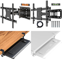 RAW Customer Returns Job Lot Pallet - Wall Mounts, Keyboard Platforms & Monitor Stands - 69 Items - RRP €2773.18