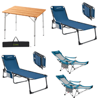 RAW Customer Returns Job Lot Pallet - Mirrors, Camping Chairs, Folding Table, Sun Loungers, Hand Woven Planters - 53 Items - RRP €2277.15