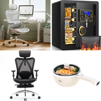 RAW Customer Returns Job Lot Pallet - Office Chairs & Kitchen Appliances - 57 Items - RRP €3491.86