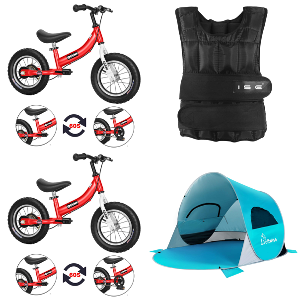 RAW Customer Returns Job Lot Pallet - Outdoor, Fitness & Swimming - 30 Items - RRP €1160.44