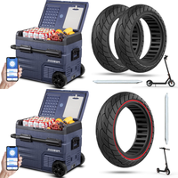 RAW Customer Returns Job Lot Pallet - Cool Boxes, Replacement Tires & Bicycle Saddles - 14 Items - RRP €1491.5