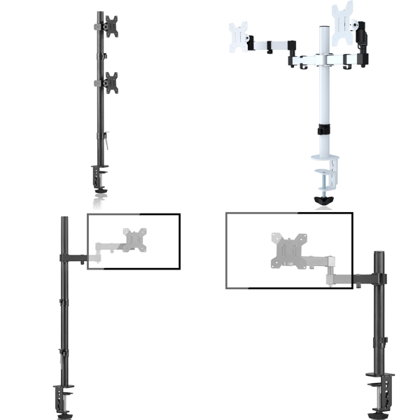 RAW Customer Returns Job Lot Pallet - Monitor Mounts -  78 Items - RRP €2344.54