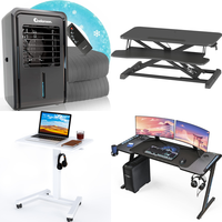 RAW Customer Returns Job Lot Pallet - Cooling System, Standing Desks, Gaming Table, Baby Chef Steamer - 10 Items - RRP €1311.14