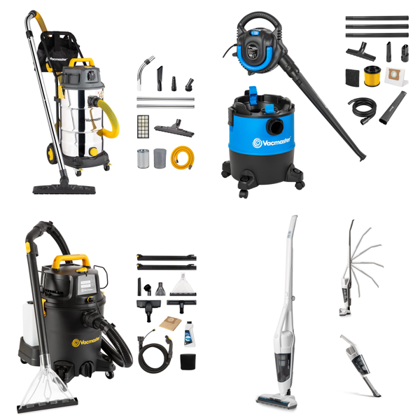 RAW Customer Returns Job Lot Pallet - Vacuum & Steam Cleaner - 29 Items - RRP €1959.54