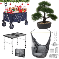 RAW Customer Returns Job Lot Pallet - Artificial Plants, Carts & Table - 41 Items - RRP €1553.6