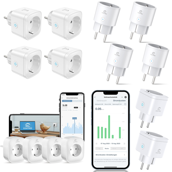 RAW Customer Returns Job Lot Pallet - Electric - Alexa Socket Pack of 4,  WiFi smart socket & more -272 Items - RRP €8911.28