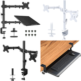 RAW Customer Returns Job Lot Pallet - TV & Monitor Stands - 38 Items - RRP €1819.77