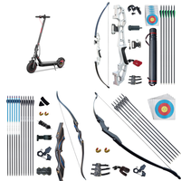 RAW Customer Returns Job Lot Pallet - Archery Sets, e-Scooter & Paddle Board - 7 Items - RRP €969.77