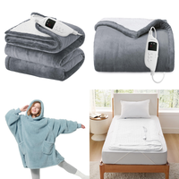 RAW Customer Returns Job Lot Pallet - BEDSURE Heated Blankets, Hoodie Blankets & Matress Pads - 78 Items - RRP €3190.34