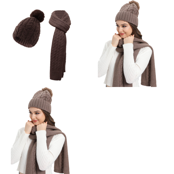 RAW Customer Returns Job Lot Pallet - Hat & Scarf Sets - 110 Items - RRP €2611.38