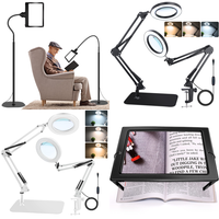 RAW Customer Returns Job Lot Pallet - 3-in-1 Adjustable Brightness Large Illuminated Magnifying Glasses for Reading, Sewing, Crafts, DIY Close Work - 117 Items - RRP €2978.88