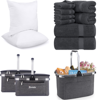 RAW Customer Returns Job Lot Pallet - Bedding Set of 2 Cushion Fillings,  Pack of 2 foldable shopping baskets with cooling function - 44 Items - RRP €1255.81