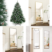 RAW Customer Returns Job Lot Pallet - Christmas Trees, Standing Mirrors & Neck Pillows - 95 Items - RRP €2230.87