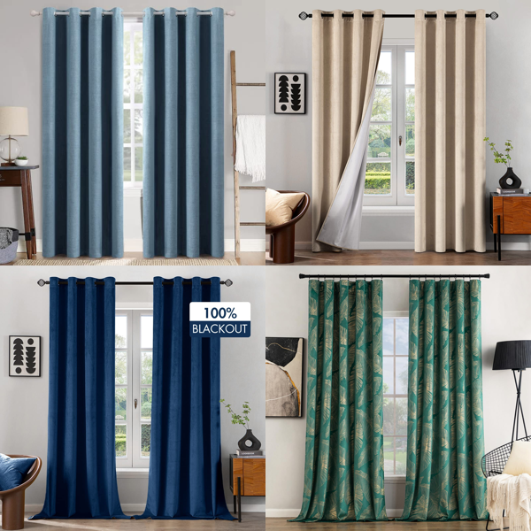 RAW Customer Returns Job Lot Pallet - MIULEE Curtains & Cushion Covers - 80 Items - RRP €2254,68