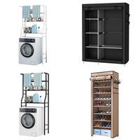 RAW Customer Returns Job Lot Pallet - Storage - Space Saver Shelving & more - 77 Items - RRP €2998.23