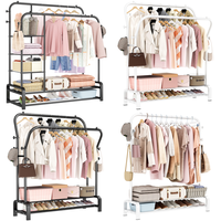 RAW Customer Returns Job Lot Pallet - SMILOVII Clothes Racks - 53 Items - RRP €2070.85