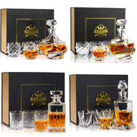 RAW Customer Returns Job Lot Pallet - whiskey carafe and glasses sets - 42 Items - RRP €1809.67