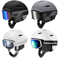 RAW Customer Returns Job Lot Pallet - Ski Helmet and Ski Goggles - 120 Items - RRP €7743.73