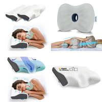 RAW Customer Returns Job Lot Pallet - Derila memory foam pillow - 22 Items - RRP €1479.84