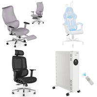 RAW Customer Returns Job Lot Pallet - Ergonomic Office Recliner Chair & more -  17 Items - RRP €1363.23