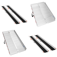 RAW Customer Returns Job Lot Pallet - telescopic ramps - 13 Items - RRP €2031.87