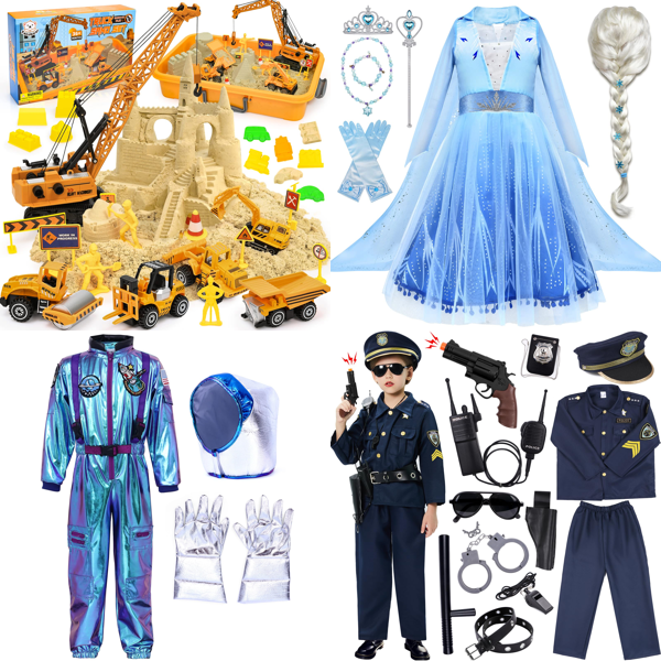 RAW Customer Returns Job Lot Pallet - Kids toys & Cosplay - 68 Items - RRP €1800.31