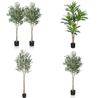 RAW Customer Returns Job Lot Pallet - Artificial Trees - 31 Items - RRP €2091.55