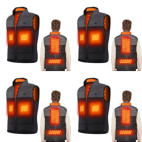 RAW Customer Returns Job Lot Pallet - vapesoon Heated Vest - 44 Items - RRP €1742.23