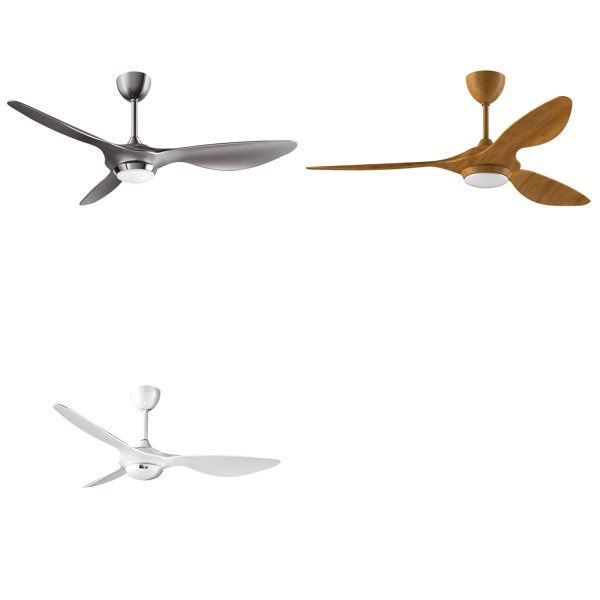 RAW Customer Returns Job Lot Pallet - reiga 132cm Ceiling Fans - 6 Items - RRP €1348.93