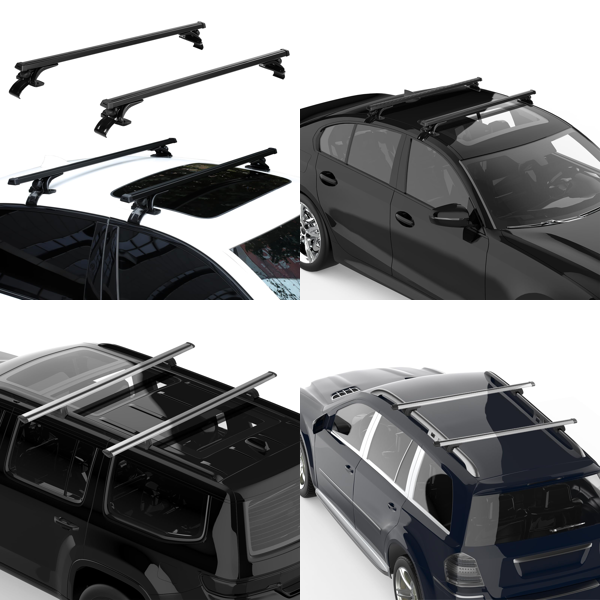 RAW Customer Returns Job Lot Pallet -GEARZAAR Roof Racks -  31 Items - RRP €2684.39