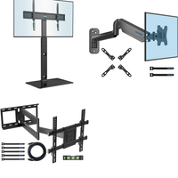 RAW Customer Returns Job Lot Pallet - Monitor Wall Mounts & TV Stands  -59 Items - RRP €3721.41